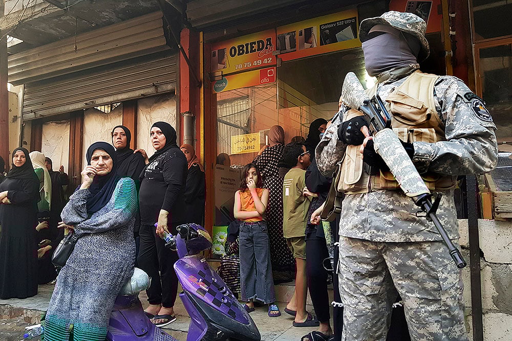 | Photo: AP/Mohammed Zaatari : Israeli drone strike in Lebanon: 